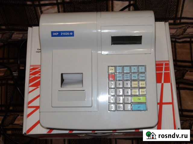 Кассовый аппарат экр- 2102 К-Ф (с передачей данных Петрозаводск - изображение 1
