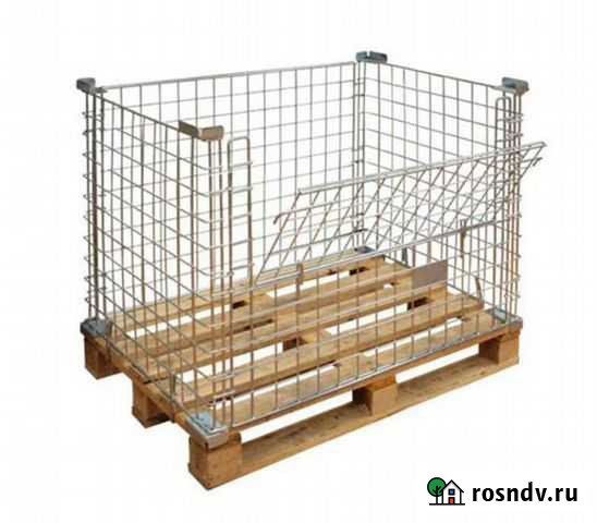 Корзина разборная на паллет Кызыл - изображение 1