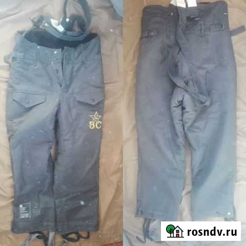 Продам/обменяю штаны зимние, танковые, р-р 48-50/3 Хабаровск - изображение 1