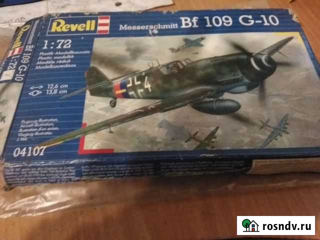 Revell 1 72 BF 109 G-10 1992-1993 г.производства Тамбов - изображение 1