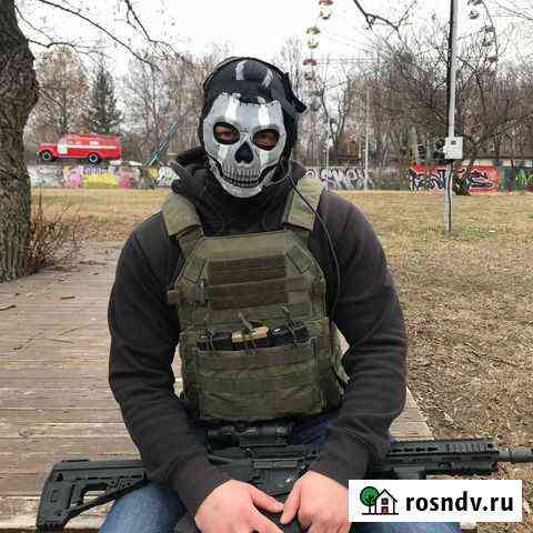 Маска Гоуста из Call of Duty Краснодар