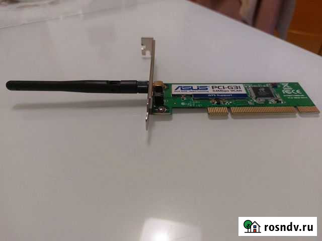 Asus pci-g3i 54 mbps wlan wps Иркутск - изображение 1