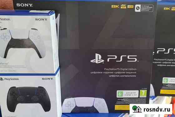 Sony ps 5 без дисковода +доп джойстик,обмен,новая Нижний Новгород