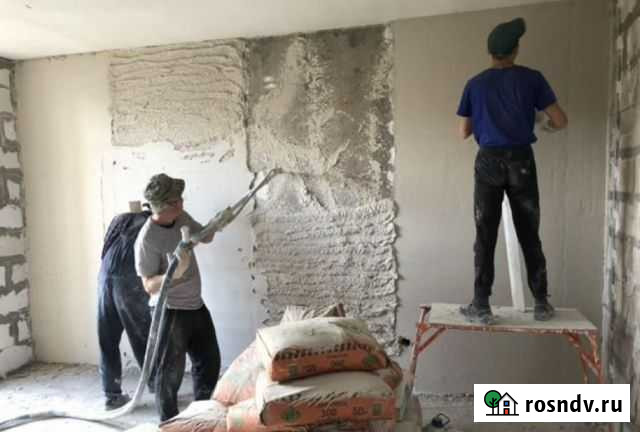 Штукатурка стен мехонизированая Ессентуки - изображение 1