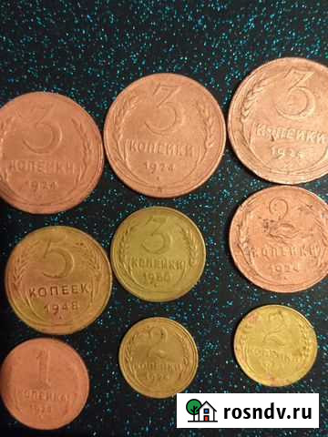 Монеты СССР 5 коп;3 коп ; 2 коп ;1 коп Абакан - изображение 1