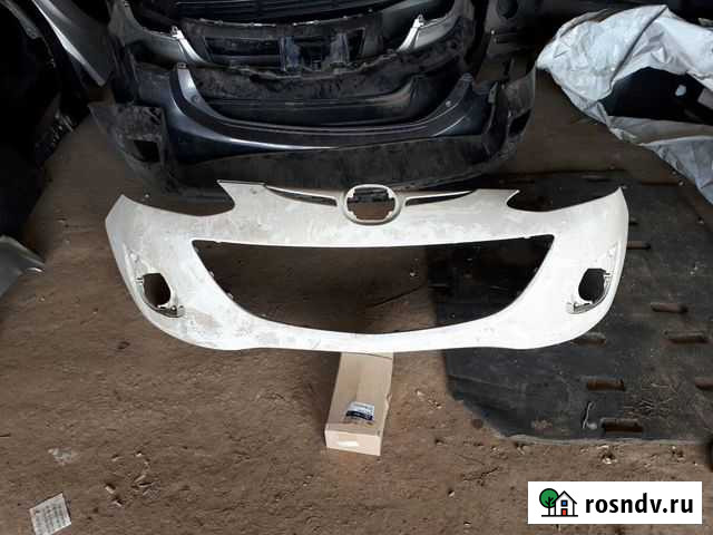 Mazda 2 DE бампер передний Калуга - изображение 1