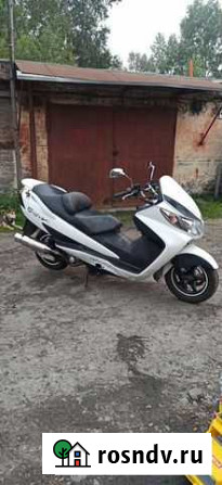 Продам макси скутер Suzuki Skywave 250 сс. 2004г Ангарск - изображение 1