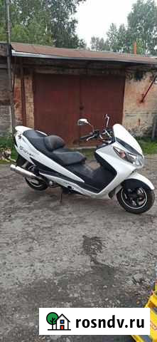 Продам макси скутер Suzuki Skywave 250 сс. 2004г Ангарск - изображение 1