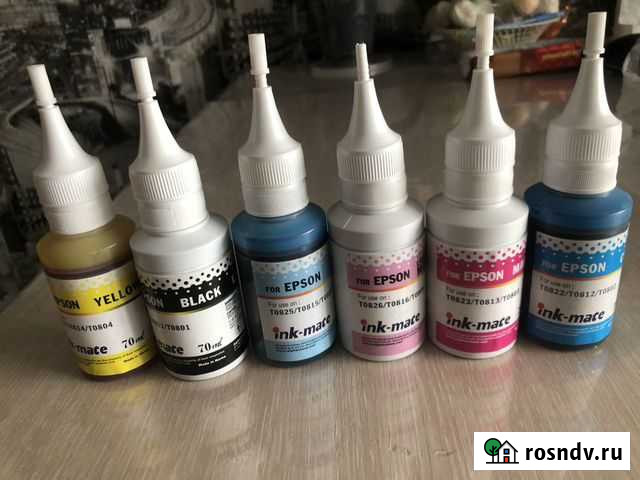 Чернила epson l800,l805 Владимир - изображение 1