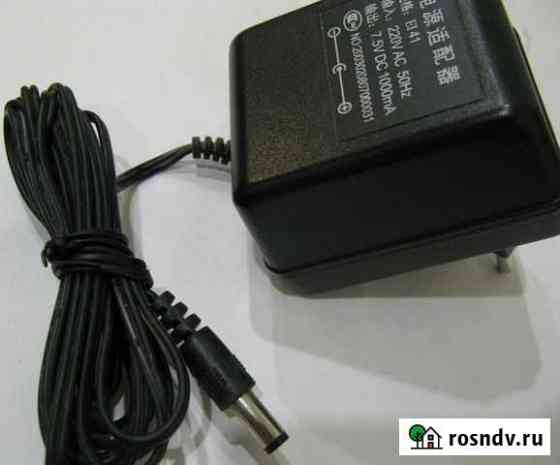 Разные блоки питания- 7.5V, 9V, 12V, 13.5V Калуга