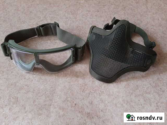 Тактические очки и защитная маска Рязань - изображение 1