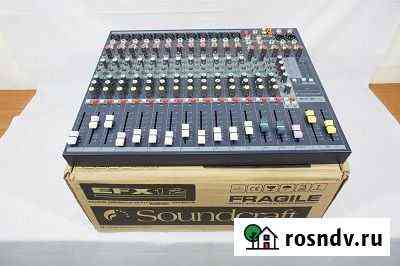 Новый Микшерный Пульт Soundcraft EFX 12 Новониколаевский