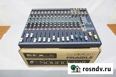 Новый Микшерный Пульт Soundcraft EFX 12 Новониколаевский - изображение 1