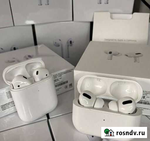 AirPods 2 / AirPods Pro + Доставка Хабаровск - изображение 1