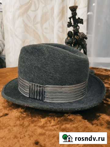 Шляпа фетровая мужская винтажная СССР Псков - изображение 1