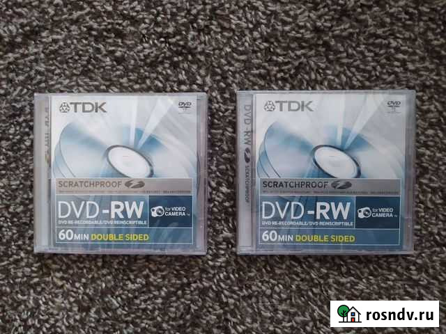 Болванка DVD-RW диск двусторонний 8см Череповец - изображение 1