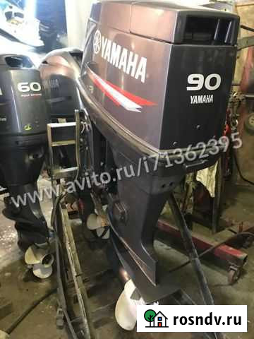 Лодочный мотор yamaha 90, нога L (508мм), из Яонии Владивосток - изображение 1