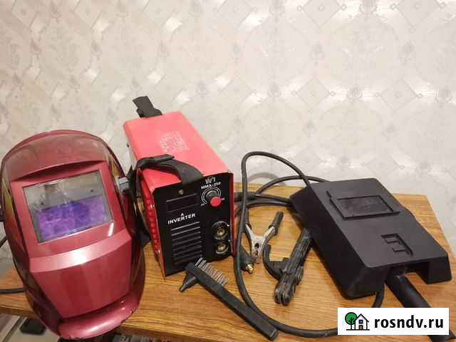 Сварочный инвертор WM MMA-250+ маска хамелеон Комсомольск-на-Амуре - изображение 1