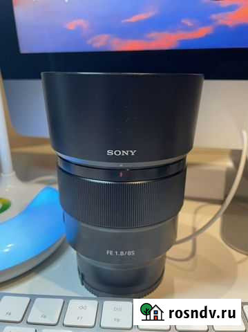 Объектив sony FE 85 1.8 Аксай - изображение 1
