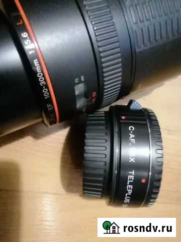 Объектив canon 100-300мм5.6 L Красноярск - изображение 1