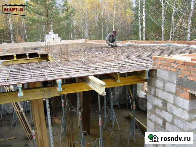 Плиты перекрытия. Бетонные работы. Бетонщики Динская - изображение 1