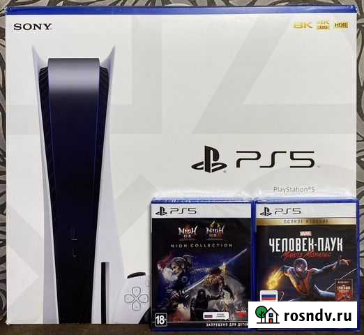 Sony Playstation 5 bluray edition Брянск - изображение 1