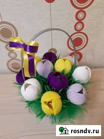 Подарочный букет из конфет Апатиты - изображение 1