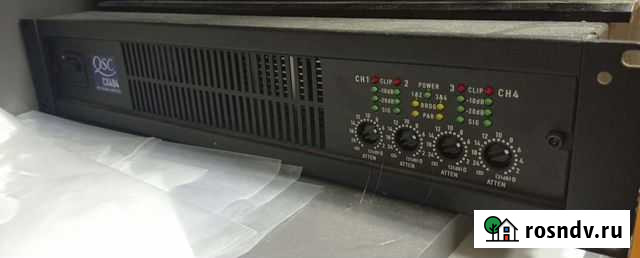 Усилитель мощности QSC CX404 usa Дзержинский - изображение 1