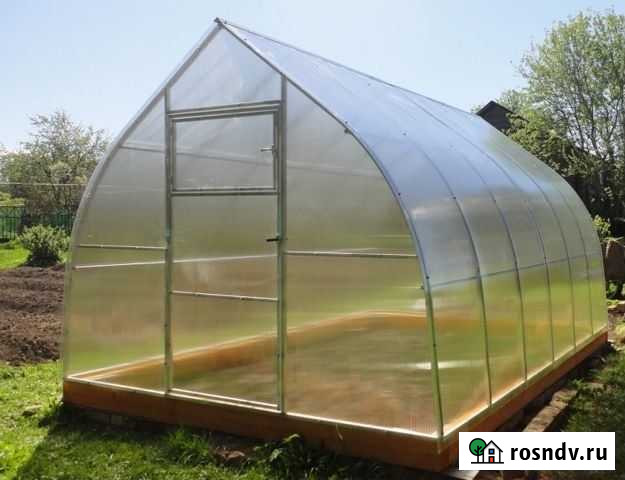 Теплица «Капля» оцинкованный профтруба 20х30 мм Красные Баки - изображение 1