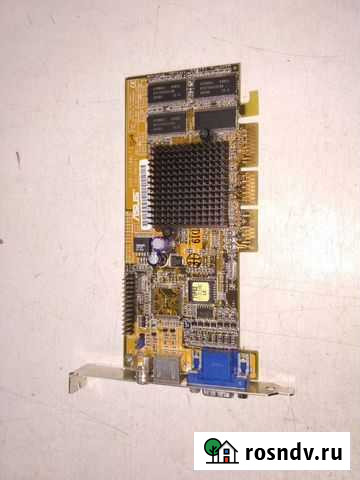 Видеокарта AGP asus GeForce2 V7100(T) (SD,2MX32) 3 Тольятти - изображение 1