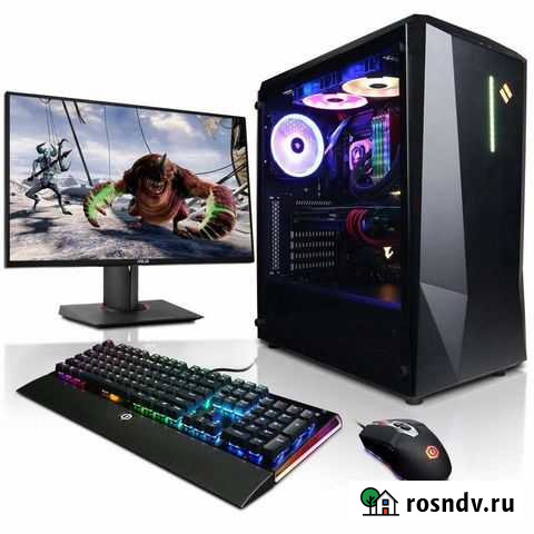 Комп на DDR4, монитор 24 144 Гц, мех клава Ростов-на-Дону - изображение 1