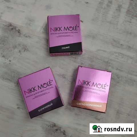 Краска для бровей Nikk Mole Красноярск - изображение 1