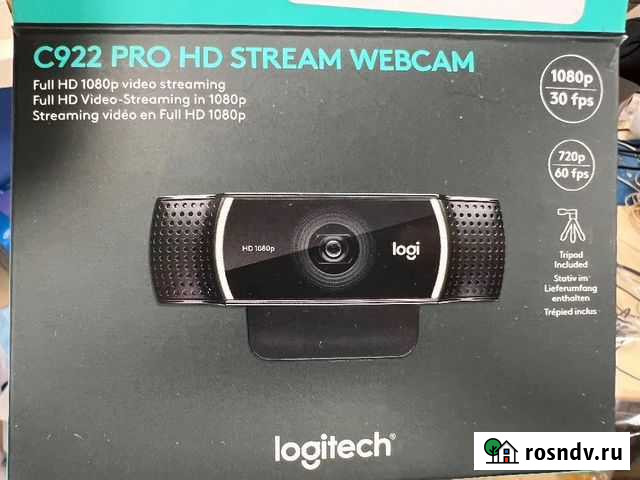 Веб-камера Logitech C922 Pro Stream Екатеринбург - изображение 1