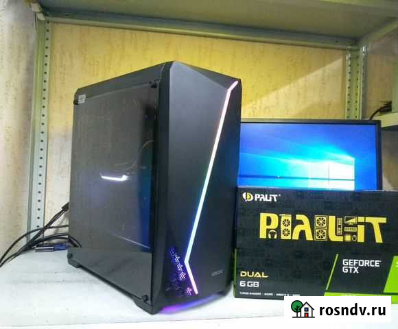 Игровой компьютер Core i5 и GTX1660 6GB Краснодар - изображение 1