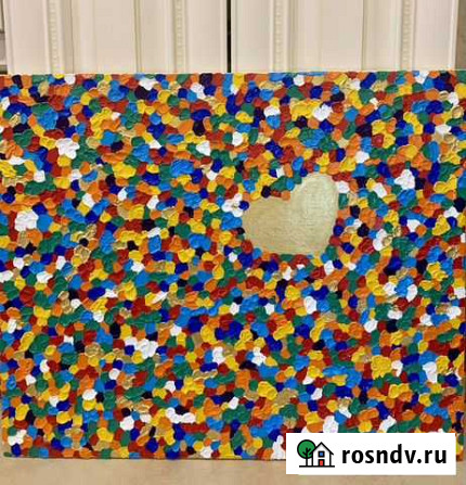 Картина маслом «Золотое сердце» Тверь - изображение 1