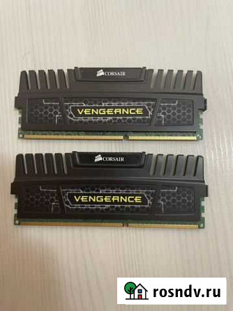 Corsair (2*4) 8gb ddr3 1600MHz Архангельск - изображение 1