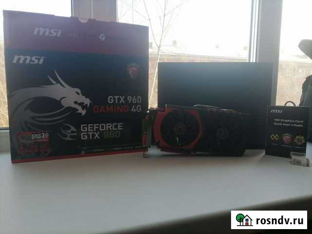 Видеокарта gtx 960 4gb Красноярск - изображение 1