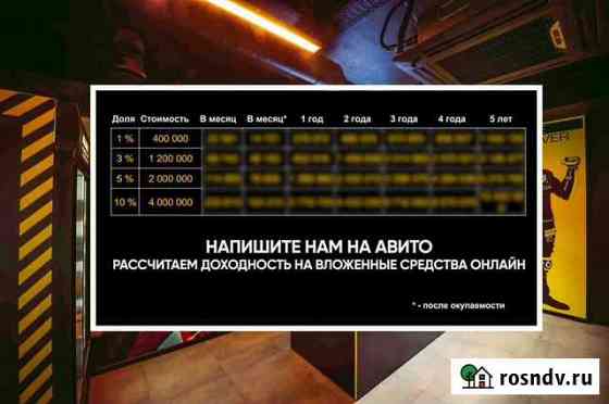 Ищу инвестора/партнера, дивиденды 35,7 тр/мес Подольск