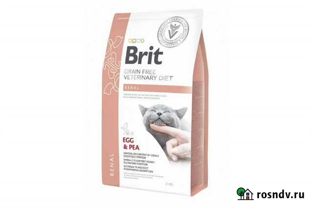 Сухой корм brit для кошек (renal ) 2кг Красноярск - изображение 1