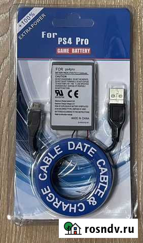 PS4 аккум. батарея контроллера V2 (версии 2),новая Калининград - изображение 1