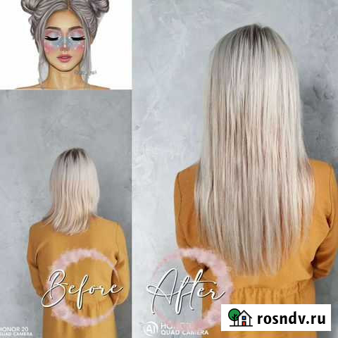 Итальянское наращивание волос Красноярск - изображение 1