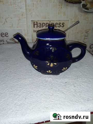 Чайник фарфоровый СССР и посуда.СССР Иваново - изображение 1