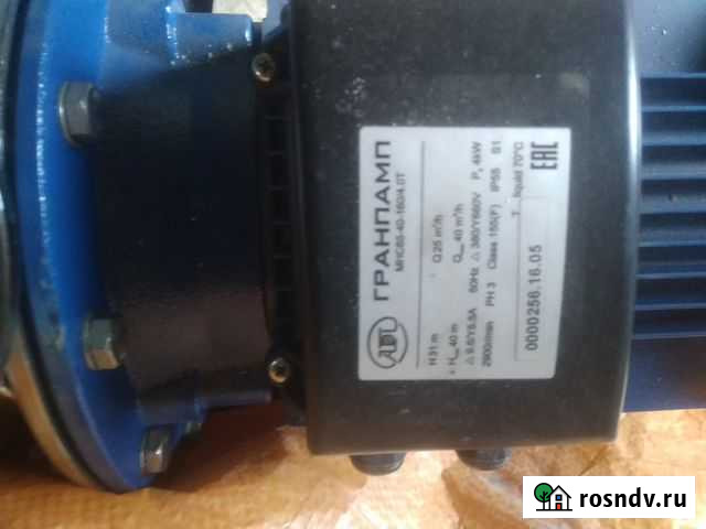 Продам насос мнс 65-40-160/4.0 4,0 кВт Ульяновск - изображение 1