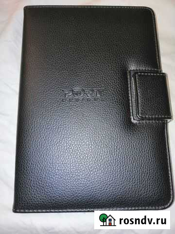 Чехол для планшета(универсальный) 7 кожзам черный Санкт-Петербург - изображение 1