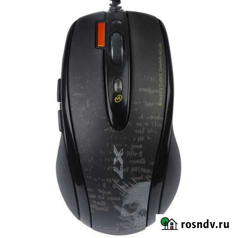 Продажа игровой мыши A4Tech F5 V-Track Black Ставрополь - изображение 1