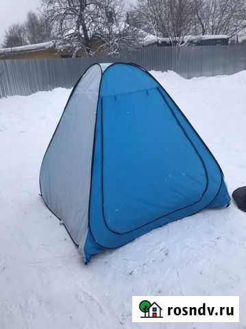 Зимняя палатка автомат 1,95*1,95*1,65 м Клин - изображение 1