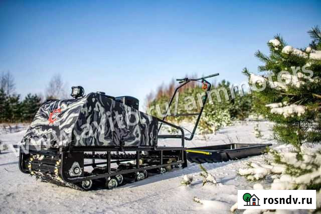 Мотобуксировщик бтс хит 20 л.с Москва - изображение 1