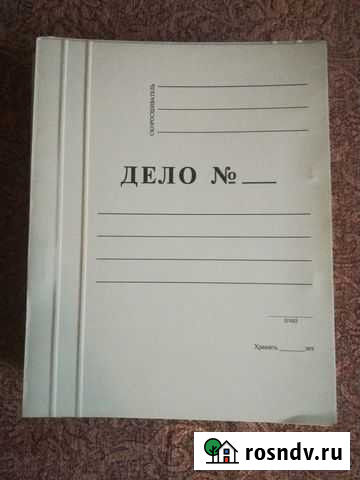 Папка Дело с скоросшивателем Омск - изображение 1