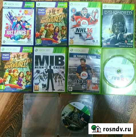 Диски Xbox 360 Воткинск - изображение 1