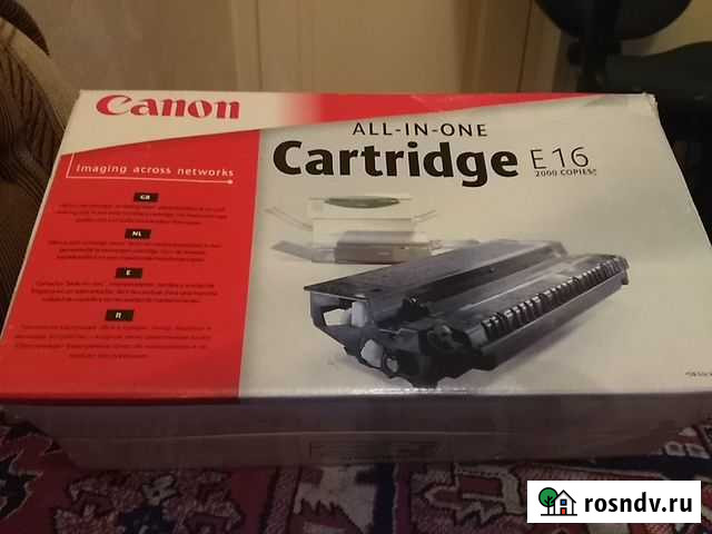 Картридж Canon E16 Симферополь - изображение 1